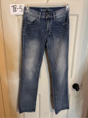 Request jeans Mid-Rise Faded Blue Slim Jeans boys 14